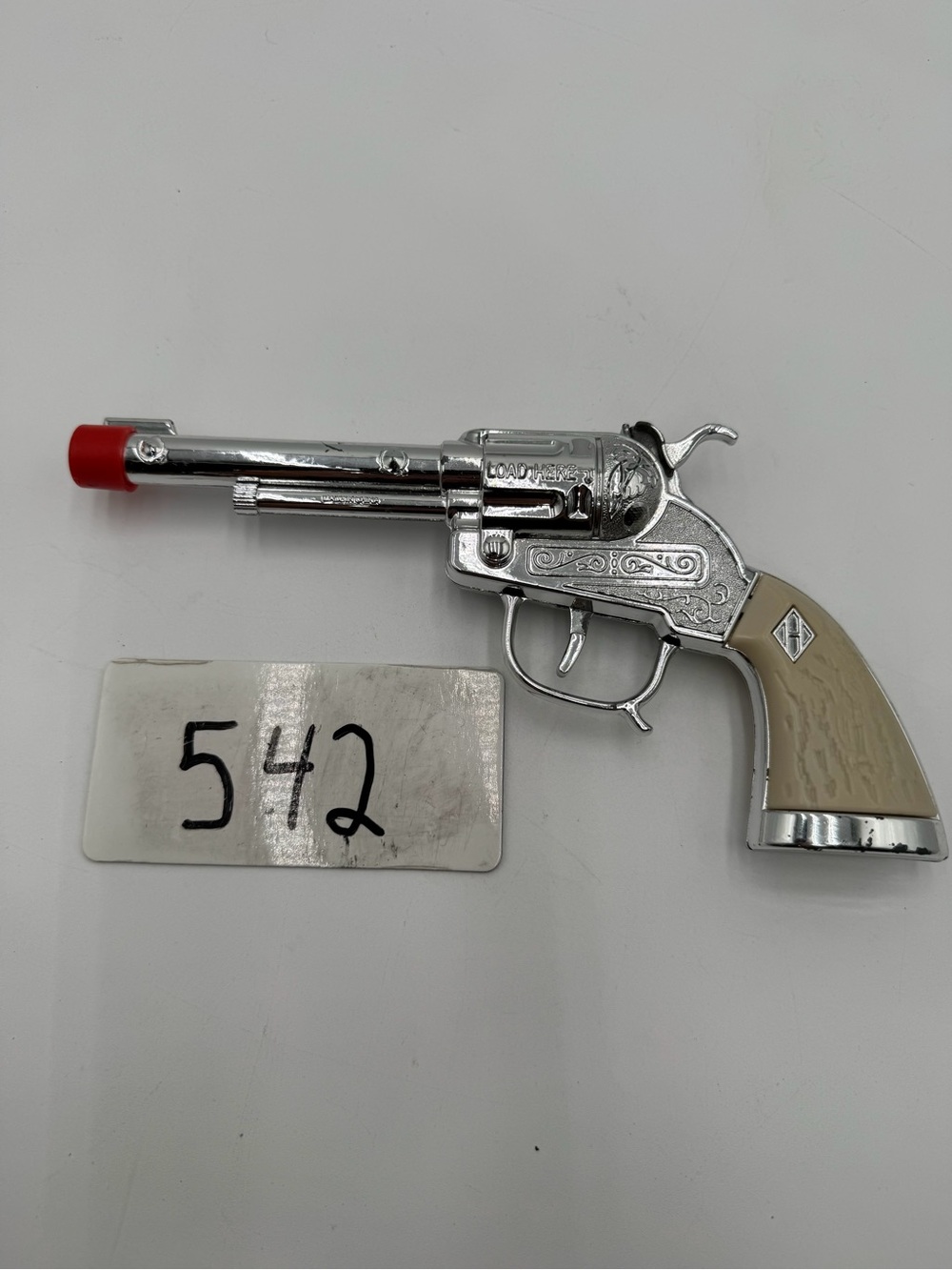 Vintage Parris Classic Quality Toys Cowboy Die Cast Steel Loading Toy Cap Pistol